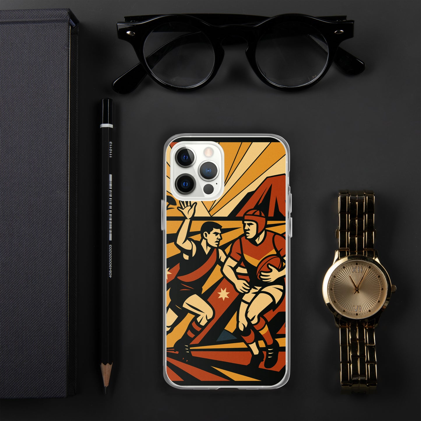 Clear Case for iPhone®, Aussie football showdown