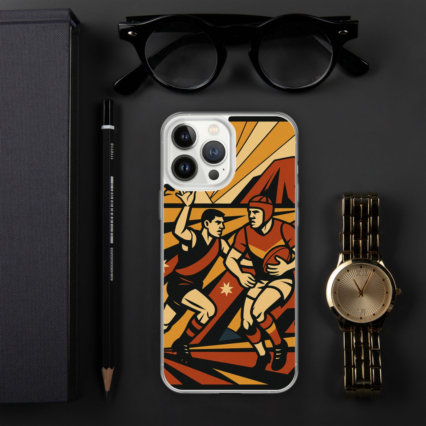 Clear Case for iPhone®, Aussie football showdown
