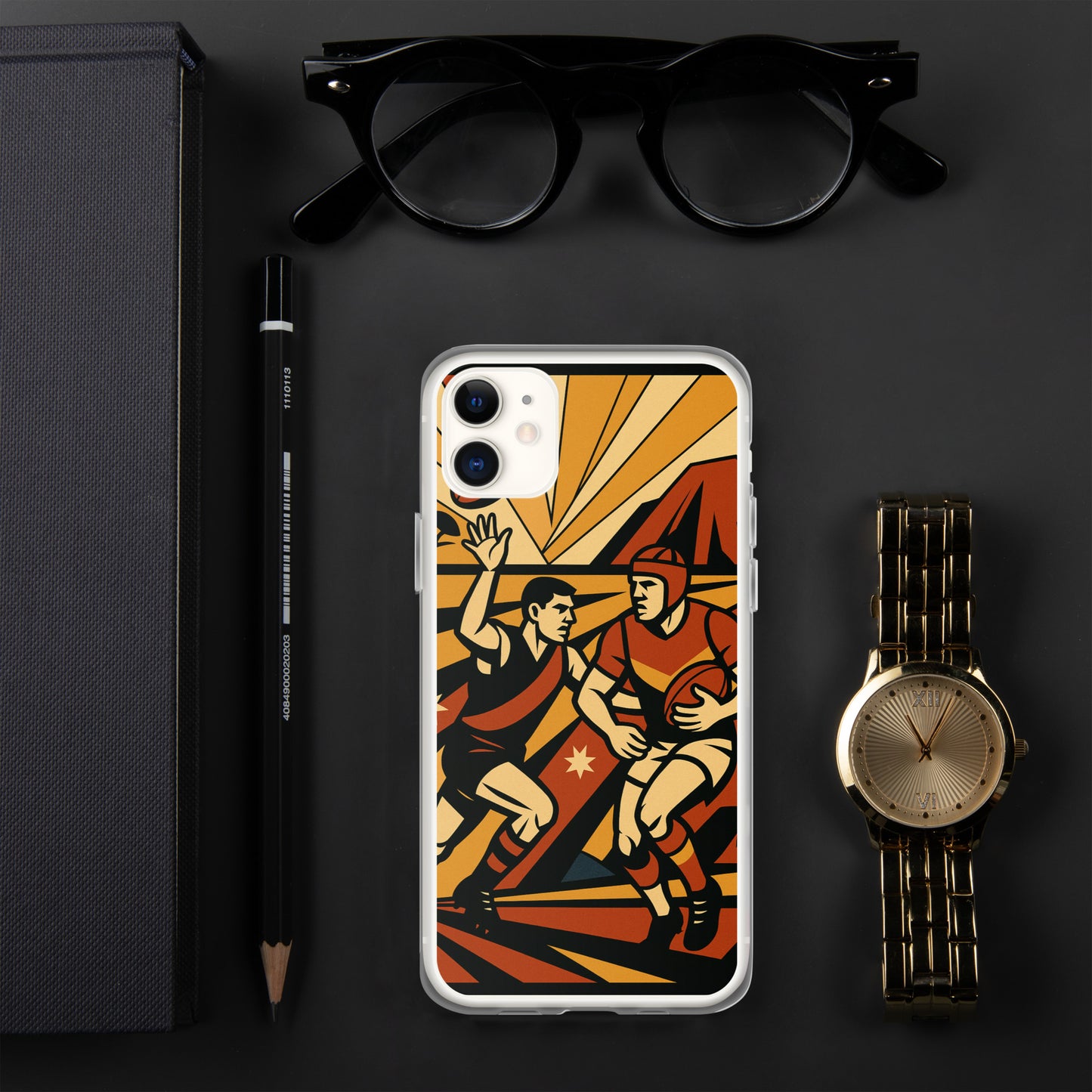 Clear Case for iPhone®, Aussie football showdown