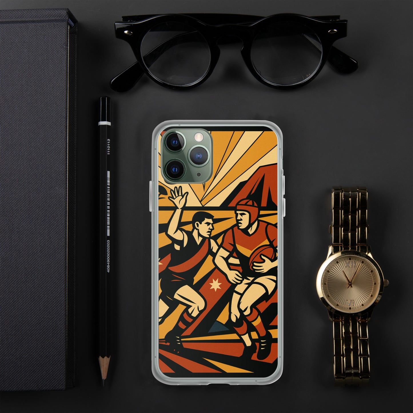 Clear Case for iPhone®, Aussie football showdown