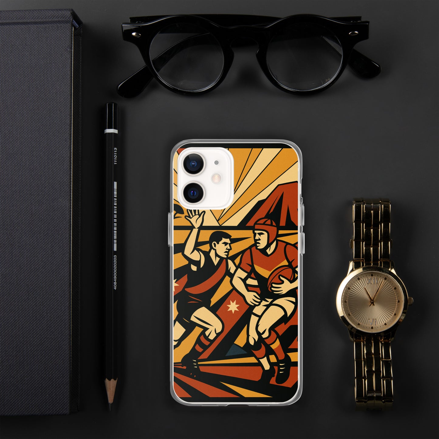 Clear Case for iPhone®, Aussie football showdown