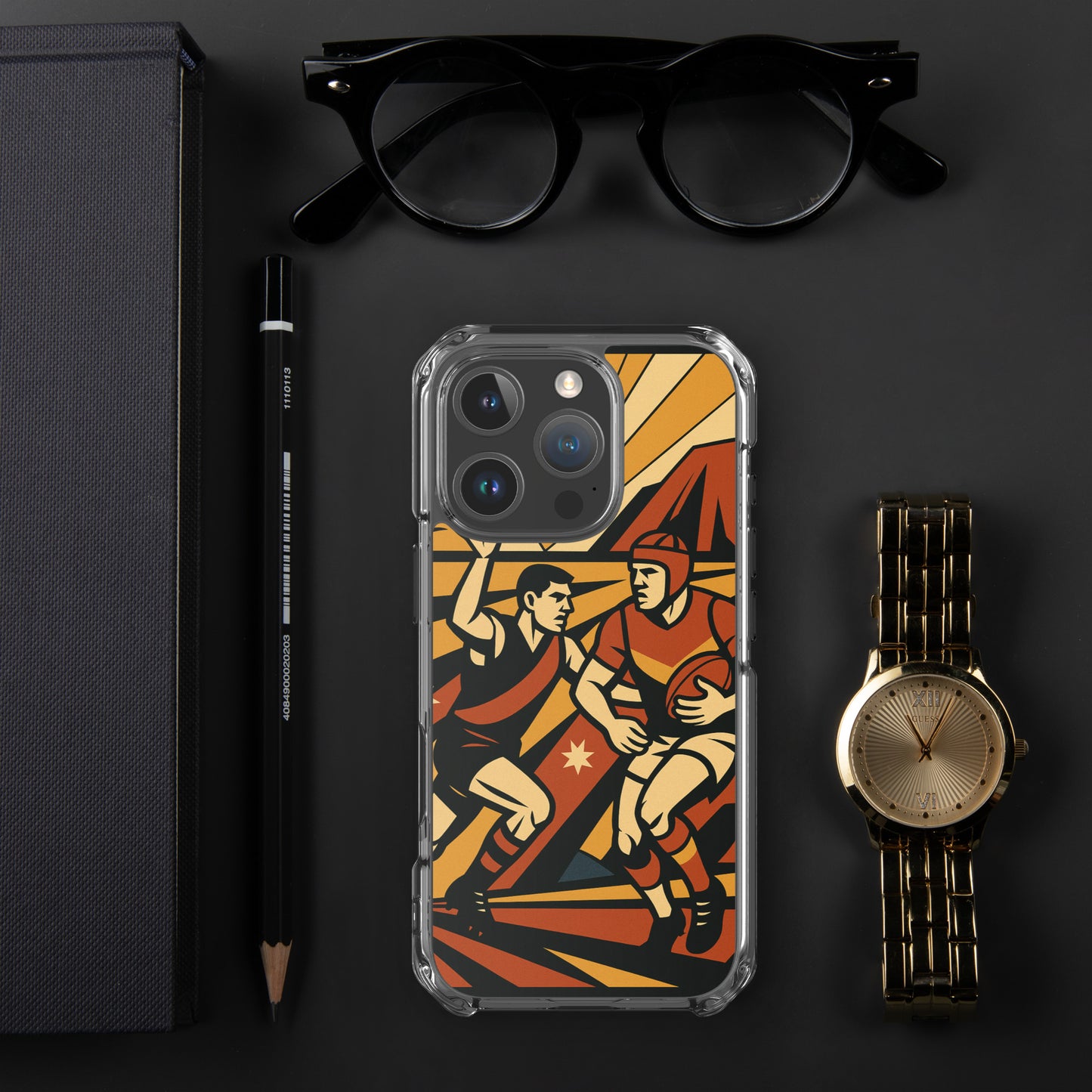 Clear Case for iPhone®, Aussie football showdown